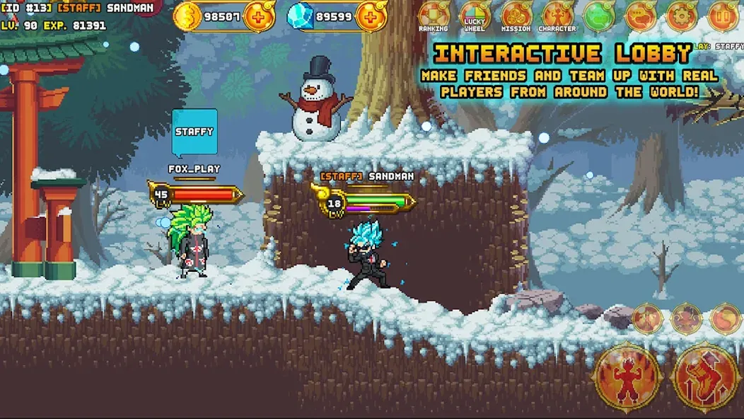 XENO BALL: LEGENDS WARRIORS (Ксено болл) [МОД Все открыто] APK Android Screenshot 1