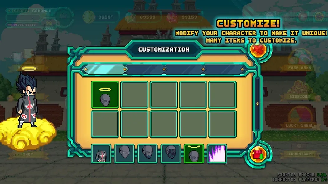 XENO BALL: LEGENDS WARRIORS (Ксено болл) [МОД Все открыто] APK Android Screenshot 5