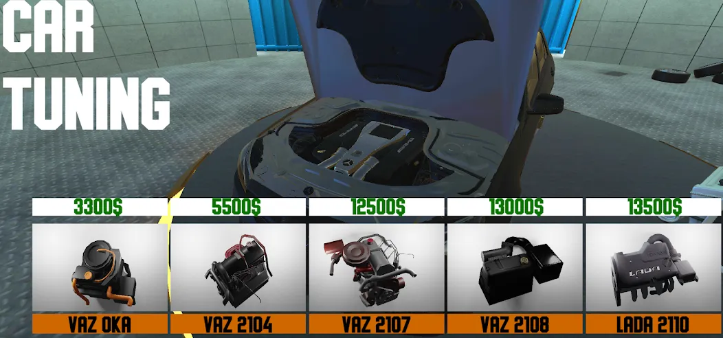 Sensitive Car Racing (Сенситив Кар Рейсинг) [МОД Все открыто] APK Android Screenshot 2