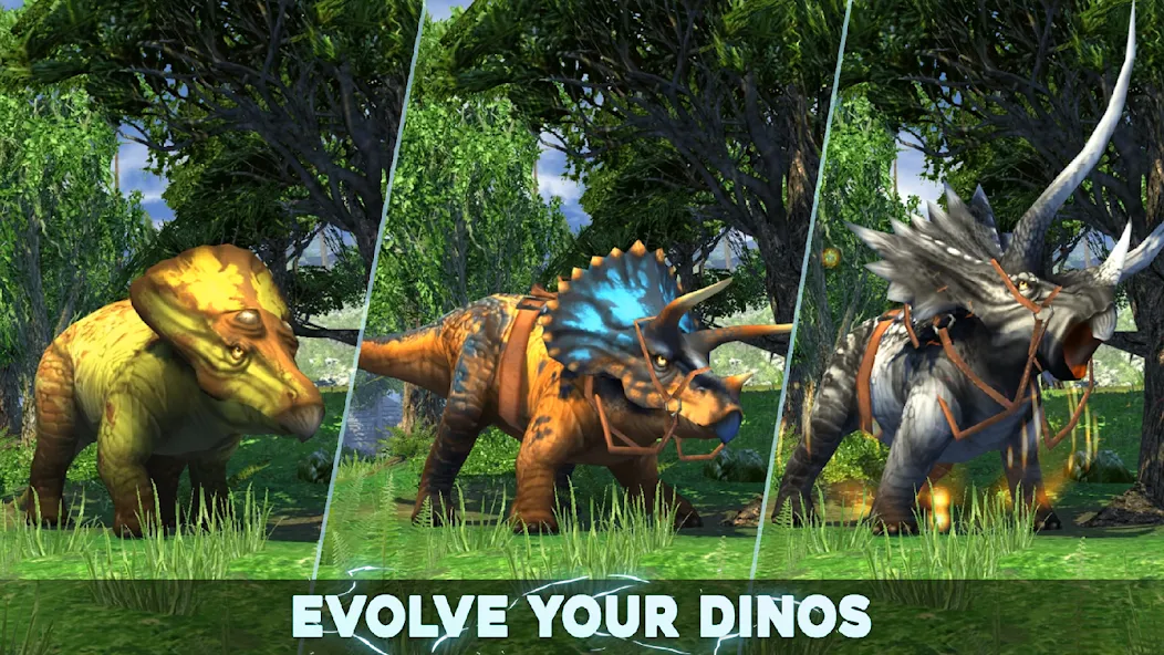Dino Tamers - Jurassic MMO (Дино Дрессировщики) [МОД Бесконечные монеты] APK Android Screenshot 1