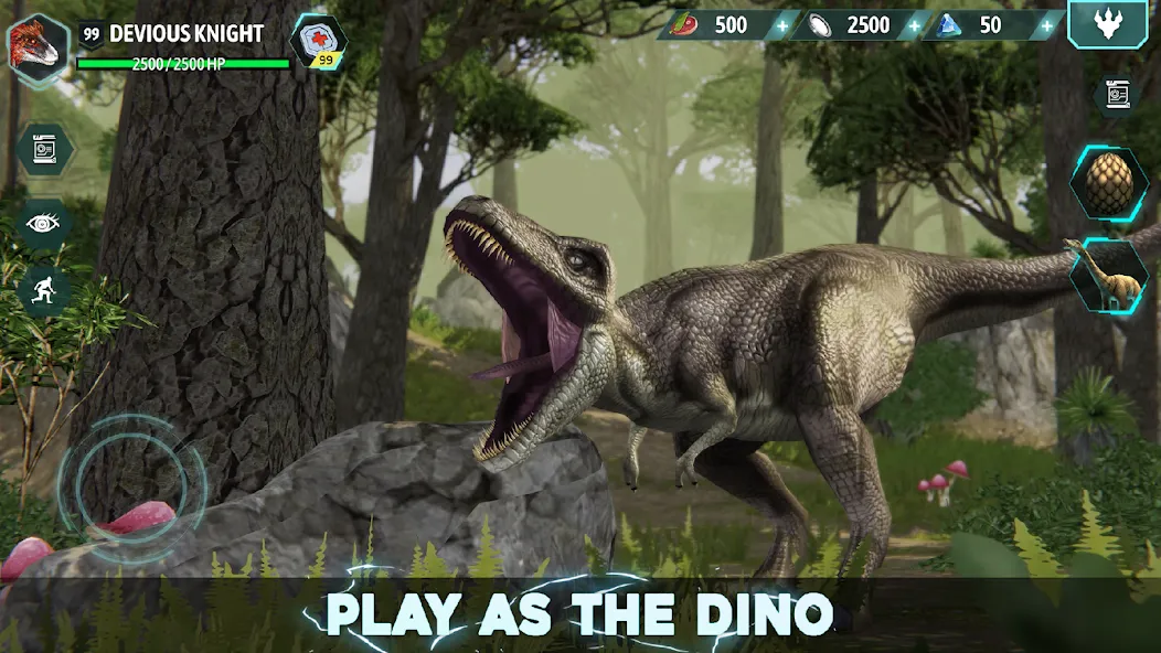 Dino Tamers - Jurassic MMO (Дино Дрессировщики) [МОД Бесконечные монеты] APK Android Screenshot 2