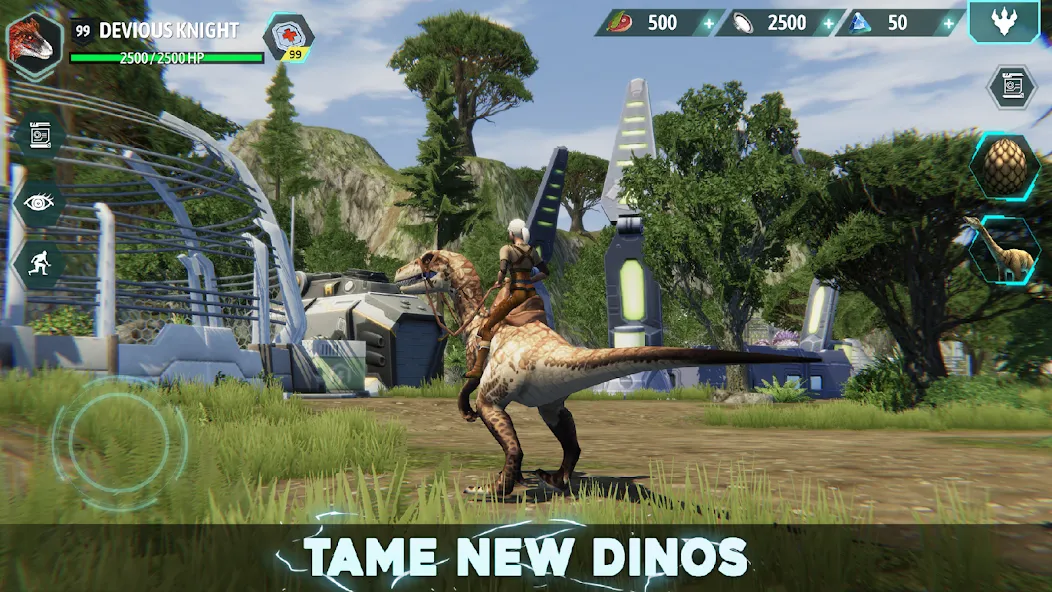Dino Tamers - Jurassic MMO (Дино Дрессировщики) [МОД Бесконечные монеты] APK Android Screenshot 3