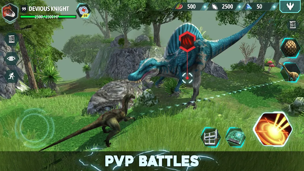Dino Tamers - Jurassic MMO (Дино Дрессировщики) [МОД Бесконечные монеты] APK Android Screenshot 4