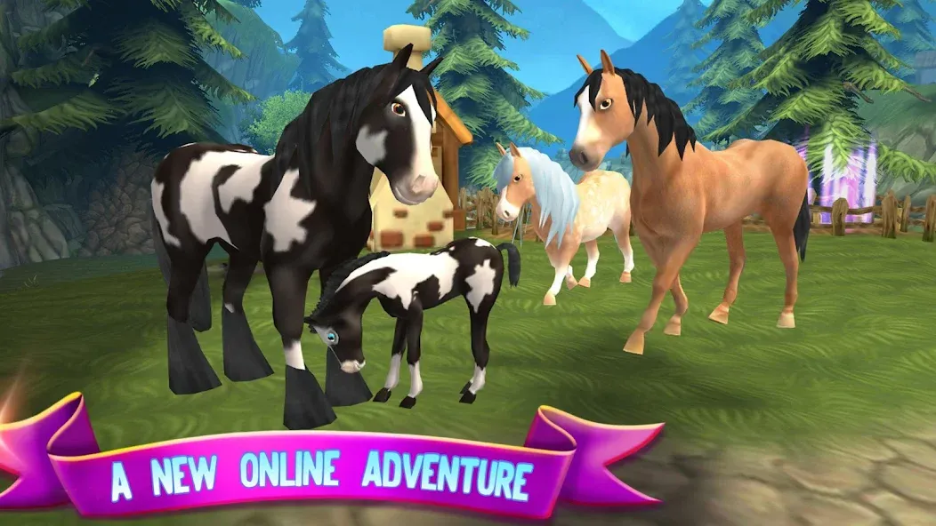 Horse Paradise: My Dream Ranch [МОД Много денег] APK Android Screenshot 2