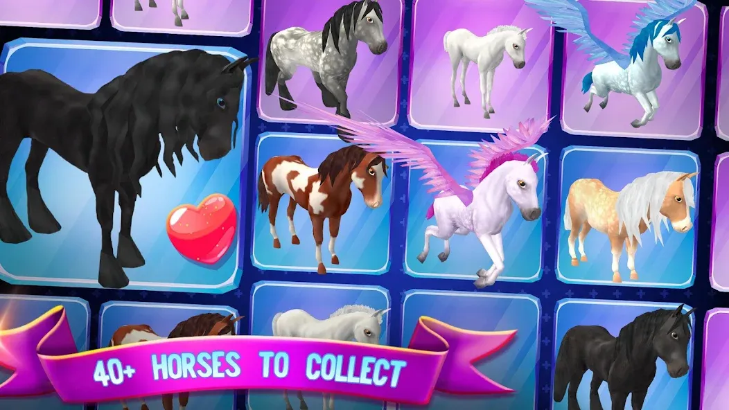 Horse Paradise: My Dream Ranch [МОД Много денег] APK Android Screenshot 5