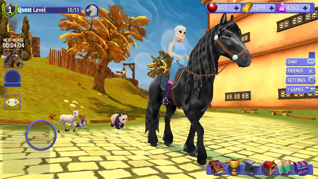 Horse Riding Tales - Wild Pony (Хорс Райдинг Тейлс) [МОД Unlocked] APK Android Screenshot 2