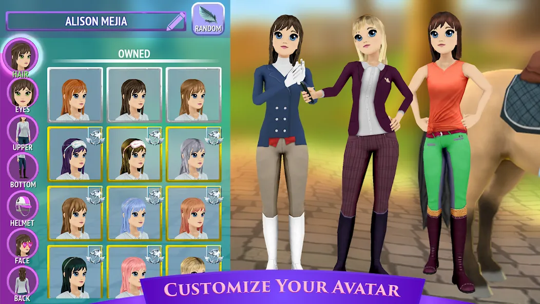 Horse Riding Tales - Wild Pony (Хорс Райдинг Тейлс) [МОД Unlocked] APK Android Screenshot 4