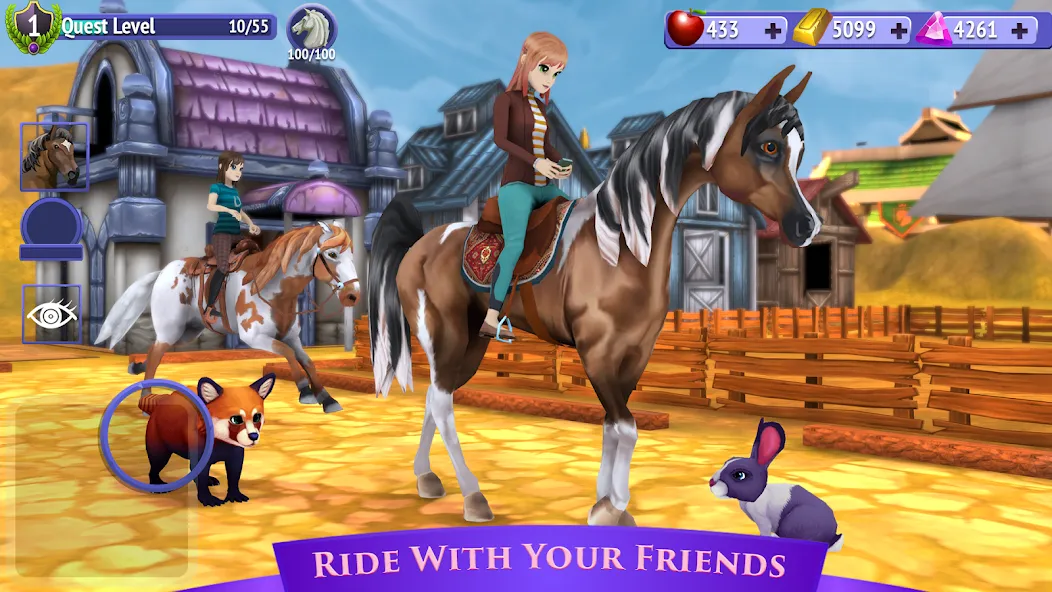 Horse Riding Tales - Wild Pony (Хорс Райдинг Тейлс) [МОД Unlocked] APK Android Screenshot 5