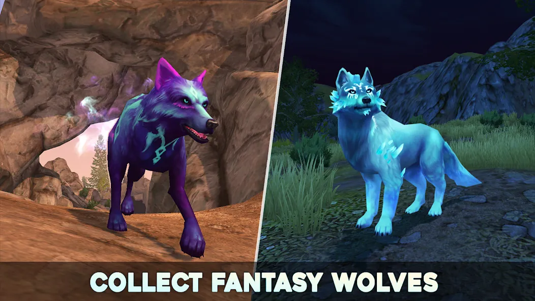 Wolf Tales - Wild Animal Sim (Вулф Тейлс) [МОД Много денег] APK Android Screenshot 3