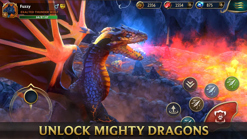 Wolf Tales - Wild Animal Sim (Вулф Тейлс) [МОД Много денег] APK Android Screenshot 4