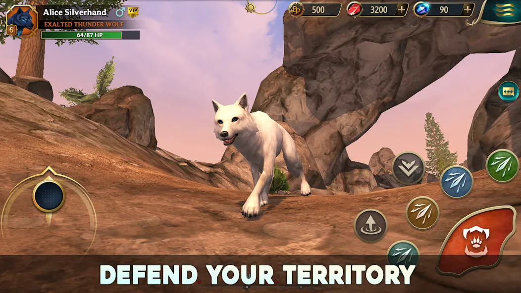 Wolf Tales - Wild Animal Sim (Вулф Тейлс) [МОД Много денег] APK Android Screenshot 5