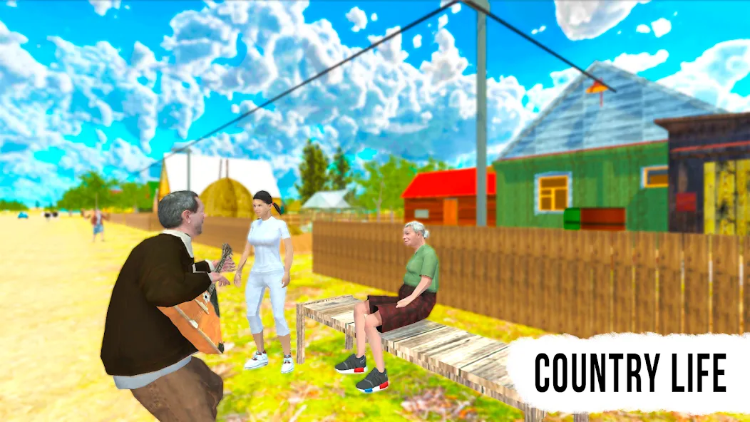 Russian Village: Online & LADA [МОД Много денег] APK Android Screenshot 3