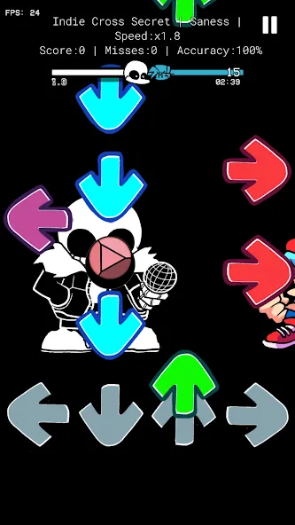 Indie Cross V1 Digital Battles (Инди Кросс 1) [МОД Бесконечные монеты] APK Android Screenshot 4