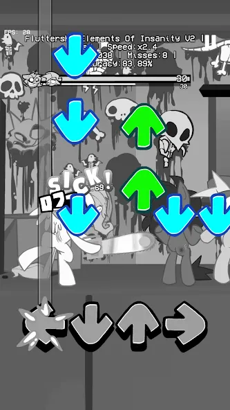 Magic Music Rainbow Battle (Лошадь  Инди 2) [МОД Бесконечные монеты] APK Android Screenshot 2