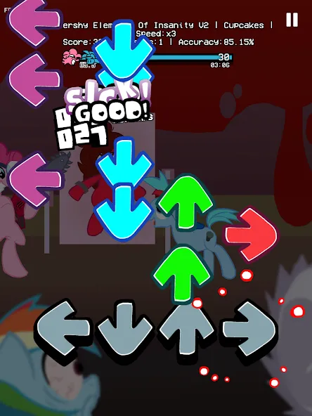 Magic Music Rainbow Battle (Лошадь  Инди 2) [МОД Бесконечные монеты] APK Android Screenshot 3