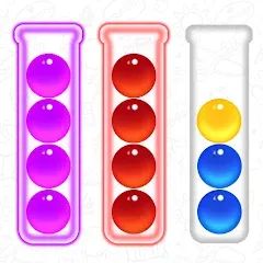 Ball Sort - Color Puzzle Game (Болл Сорт) [МОД Mega Pack] APK Android