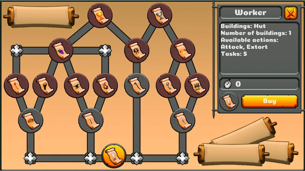 For the King: Middle Ages (Фор зе Кинг) [МОД Unlocked] APK Android Screenshot 3