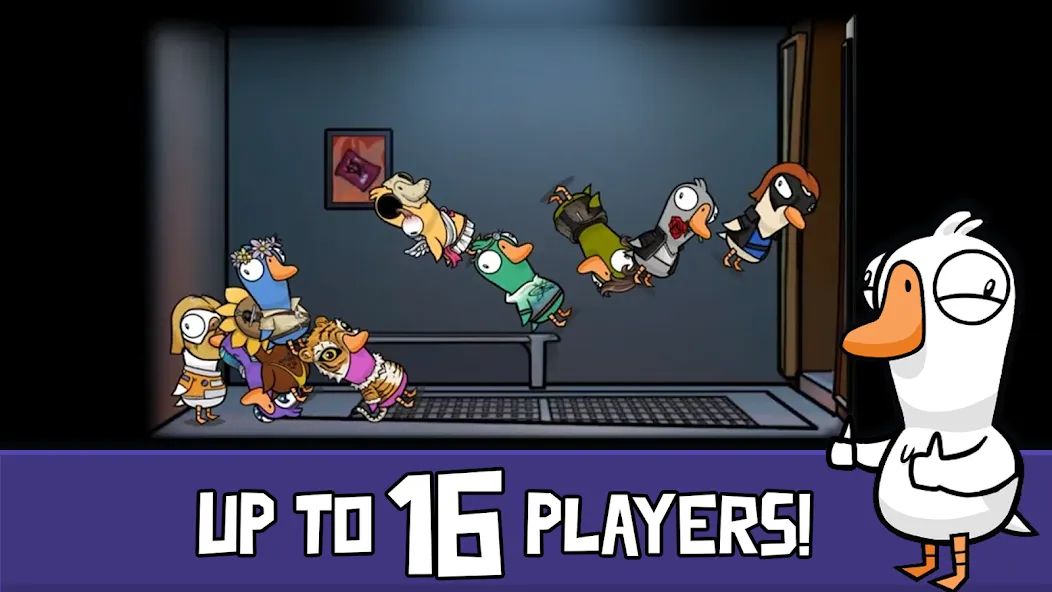 Goose Goose Duck (Гусь Гусь Утка) [МОД Бесконечные монеты] APK Android Screenshot 1