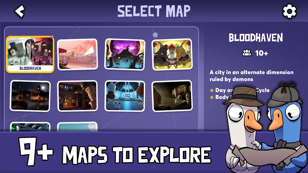 Goose Goose Duck (Гусь Гусь Утка) [МОД Бесконечные монеты] APK Android Screenshot 2