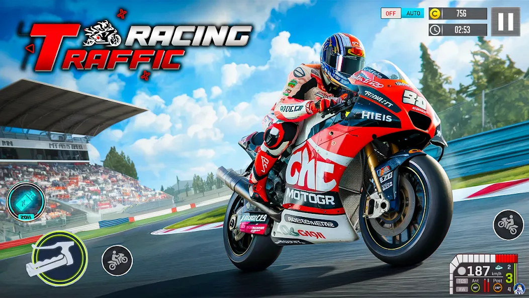 Moto Racing 3d Motorcycle Game (Дерт Байк Рейсинг 3Д) [МОД Бесконечные монеты] APK Android Screenshot 2