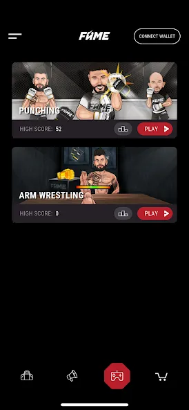 FAME MMA APP (ФЕЙМ ММА АПП) [МОД Бесконечные монеты] APK Android Screenshot 2