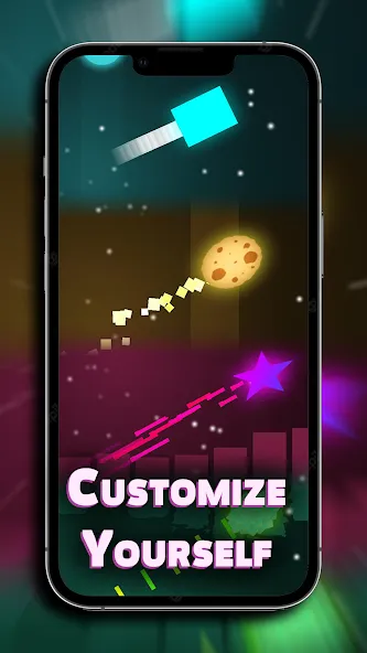 Dash'n'Beat - EDM Rhythm game [МОД Unlocked] APK Android Screenshot 2