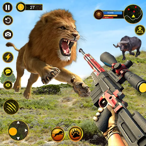 Sniper Animal Deer Hunter Game (Снайперские игры на животных) [МОД Mega Pack] APK Android Screenshot 1