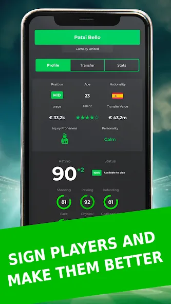 Club Boss - Soccer Game (Клуб Босс) [МОД Unlocked] APK Android Screenshot 5