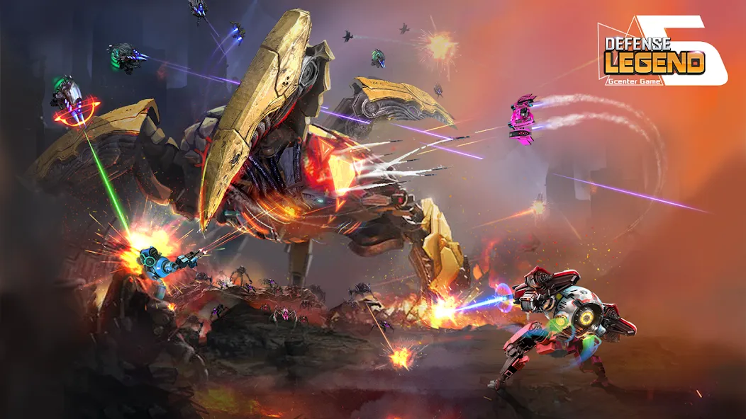 Defense Legend 5: Survivor TD (Дефенс Легенд 5) [МОД Все открыто] APK Android Screenshot 1