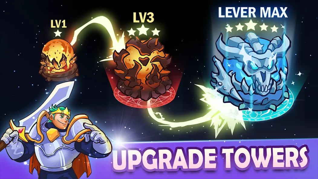 King of Defense 2: Epic TD (Кинг оф Дефенс 2) [МОД Premium] APK Android Screenshot 4