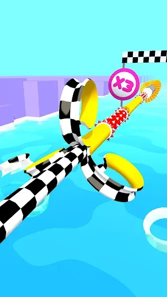 Spiral Rider (пирал райдер) [МОД Unlocked] APK Android Screenshot 5