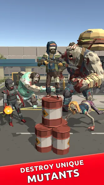 Idle Survivor - Tower Defense (Айдл Сурвайвор) [МОД Все открыто] APK Android Screenshot 3