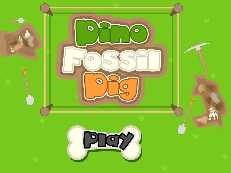 Dino Fossil Dig - Jurassic Adv (Дино Фоссил Диг) [МОД Бесконечные монеты] APK Android Screenshot 1