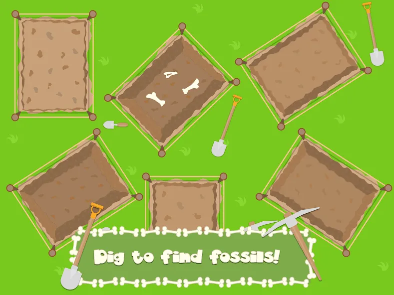 Dino Fossil Dig - Jurassic Adv (Дино Фоссил Диг) [МОД Бесконечные монеты] APK Android Screenshot 5