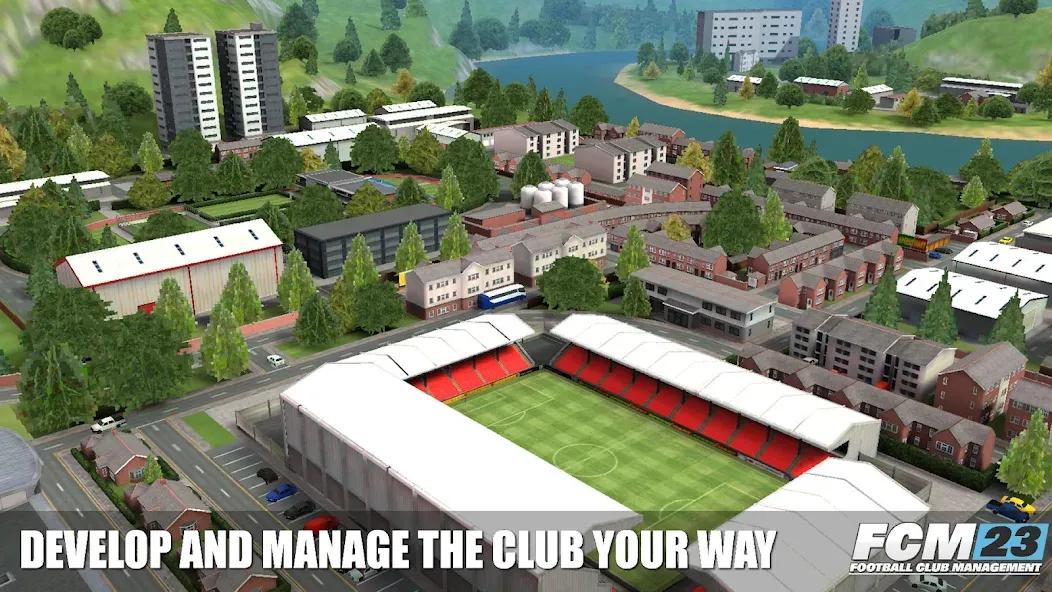 FCM23 Soccer Club Management (Футбольное клубное управление 2023) [МОД Premium] APK Android Screenshot 2