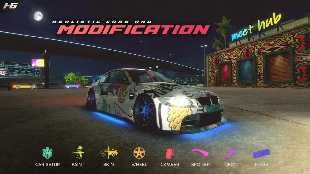 Heat Gear - Race & Drift World (Хит Гир) [МОД Mega Pack] APK Android Screenshot 4