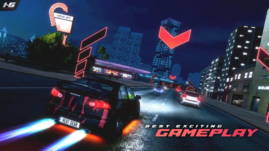 Heat Gear - Race & Drift World (Хит Гир) [МОД Mega Pack] APK Android Screenshot 5