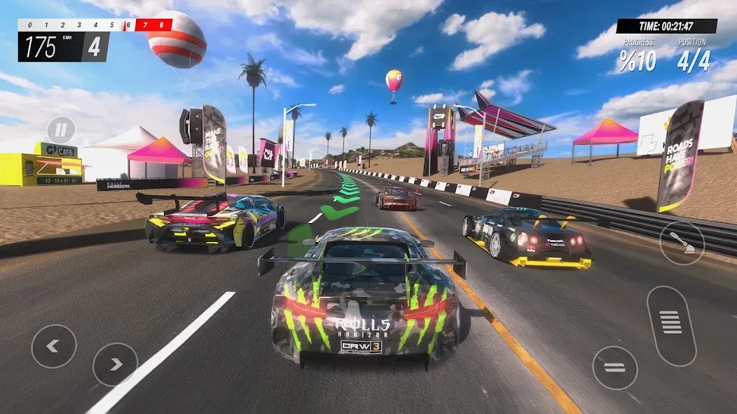 Rally Horizon (Ралли Хорайзон) [МОД Все открыто] APK Android Screenshot 1