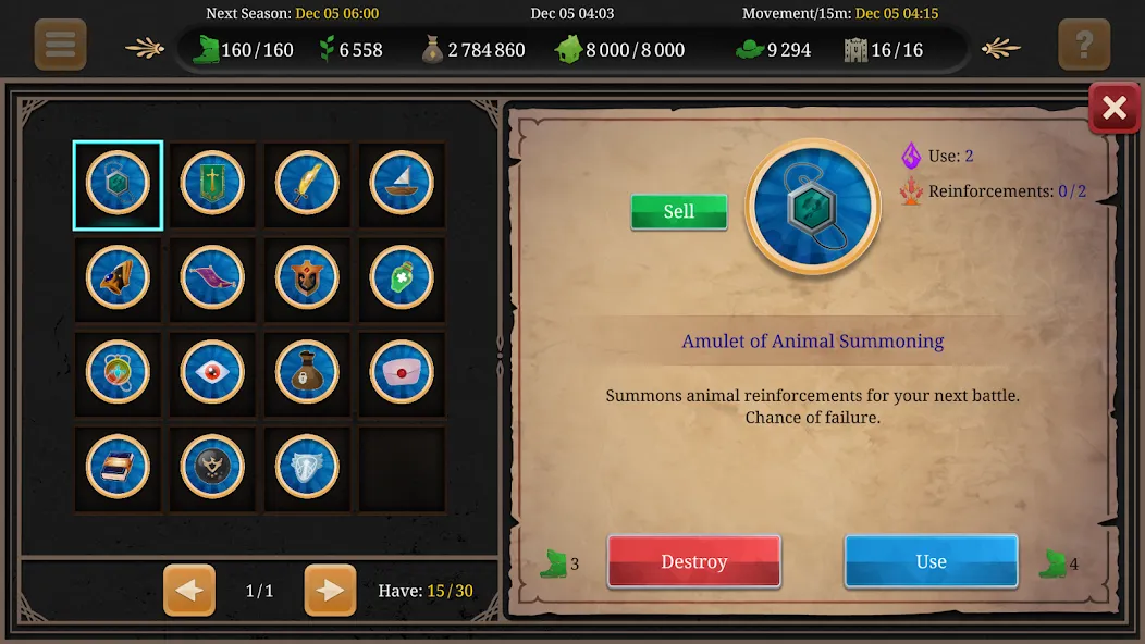 Conquest! [МОД Все открыто] APK Android Screenshot 4