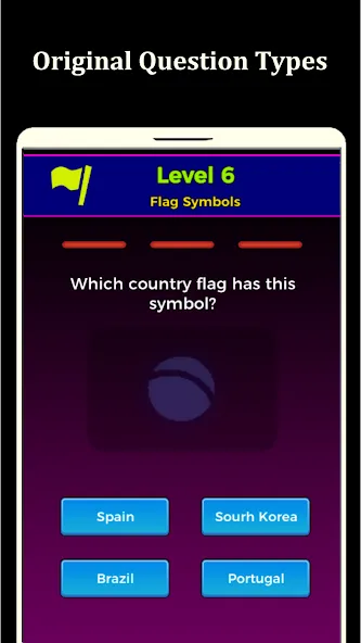 World Flags Quiz Game (Ворлд Флагс Квиз Гейм) [МОД Unlocked] APK Android Screenshot 3