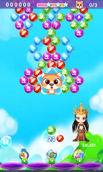 Shoot Bubble Puzzle (Шут Бабл Пазл) [МОД Бесконечные монеты] APK Android Screenshot 5