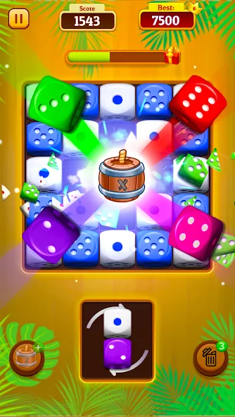 Dice Merge: Dice Mania Game (Дайс Мердж) [МОД Unlocked] APK Android Screenshot 2