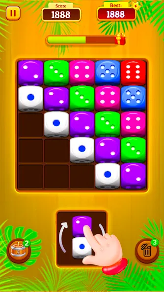Dice Merge: Dice Mania Game (Дайс Мердж) [МОД Unlocked] APK Android Screenshot 3