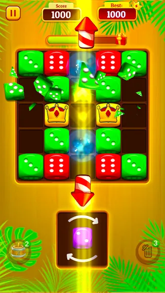 Dice Merge: Dice Mania Game (Дайс Мердж) [МОД Unlocked] APK Android Screenshot 4