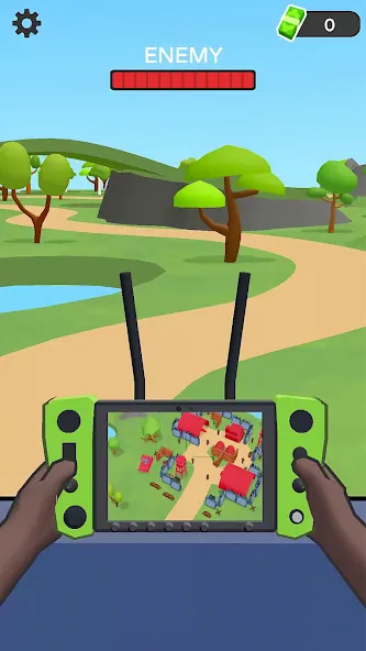 Artillery Defense (Артиллерийская оборона) [МОД Unlocked] APK Android Screenshot 3