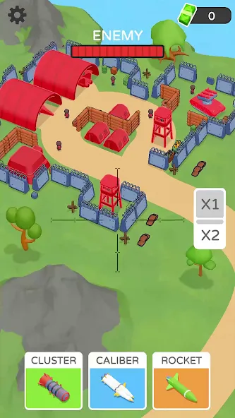 Artillery Defense (Артиллерийская оборона) [МОД Unlocked] APK Android Screenshot 5