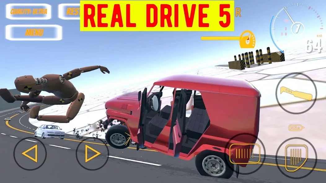 Real Drive 5 (Реал Драйв 5) [МОД Premium] APK Android Screenshot 5