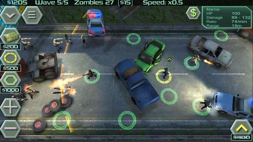 Zombie Defense (Зомби Дефенс) [МОД Бесконечные монеты] APK Android Screenshot 2