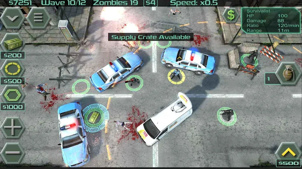 Zombie Defense (Зомби Дефенс) [МОД Бесконечные монеты] APK Android Screenshot 3