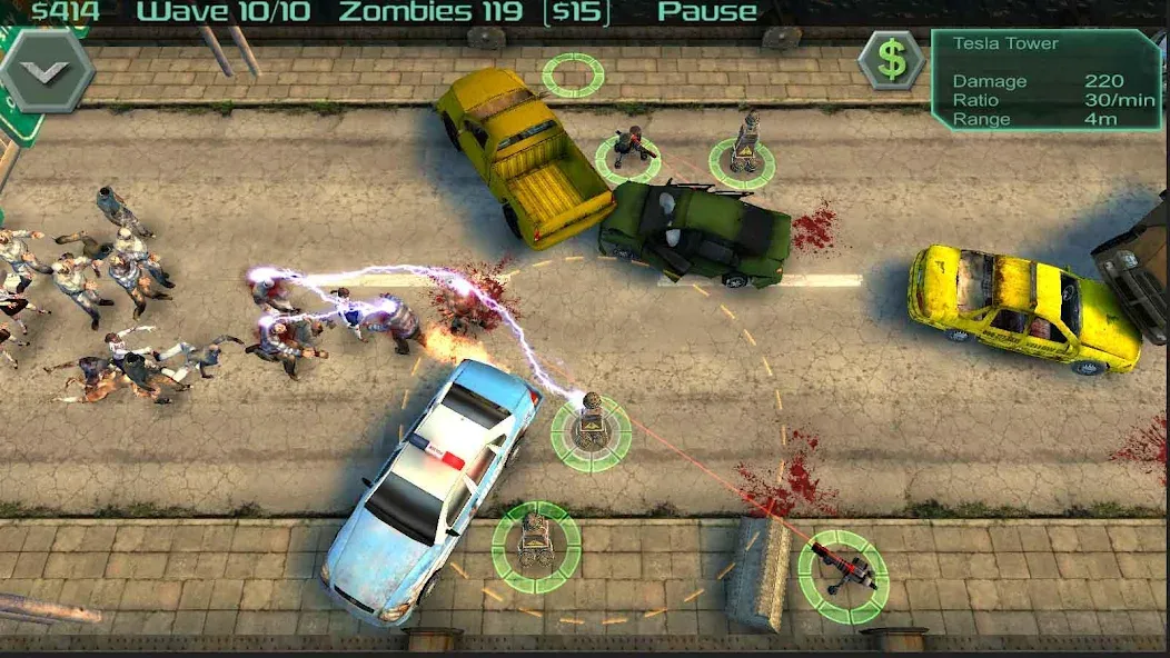 Zombie Defense (Зомби Дефенс) [МОД Бесконечные монеты] APK Android Screenshot 4